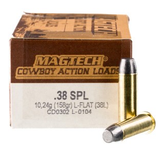 Magtech .38 Special Ammunition 1000 Rounds LFN 158 Grains 38L