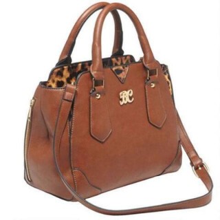 Bulldog Tactical Satchel Purse 16"x9.5"x5.5" Leather