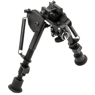 TRUGLO Tac-Pod Adjustable Bipod 9- 13" with Adapter Black TG8901L