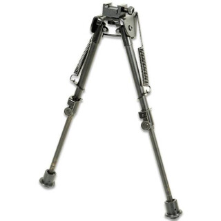 Leapers UTG Tactical OP Bipod Adjustable 8.3" to 12.7" Aluminum Black