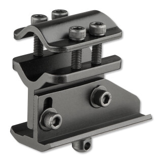 Harris Bipod Number 4 Adapter Universal Barrel Mount Aluminum Black HB4