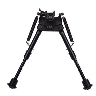 Sport Ridge  Rail Mount Adjustable Bipod 6" to 9" Black