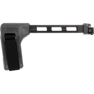 SB Tactical 1913 Hinge Folding Pistol Stabilizing Brace Aluminum Strut Black FS1913A-01-SB