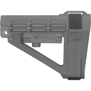 SB Tactical SBA4 Pistol Stabilizing Brace 5 Position Stealth Gray