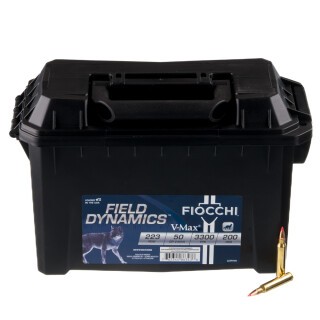 Fiocchi Extrema .223 Remington Ammunition 200 Rounds V-Max 50 Grain
