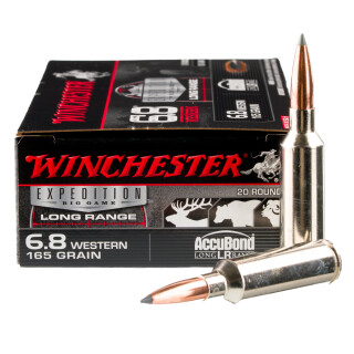Winchester Expedition 6.8 Western Ammunition 20 Rounds AccuBond PT 165 Grain