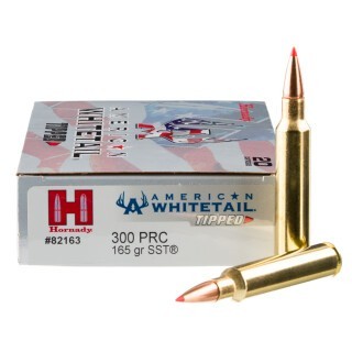 Hornady American Whitetail Tipped .300 Winchester Magnum Ammunition 20 Rounds SST 165 Grains