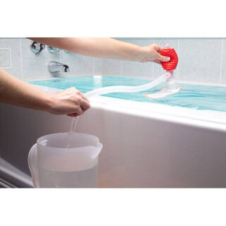 WaterBOB Emergency Drinking Water Storage 100 Gallon With Siphon Pump FDA Approved Bladder