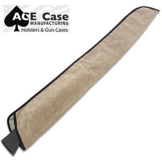 Sleeve String Tie Long Gun Case Assault Rifle Ace Case 8x48" with .25" Heavy Padding Fold and Tie Closure 