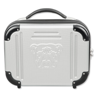 Bulldog Pistol Case With TSA Lock 9"x 12"x 5" Nylon Grey BD580