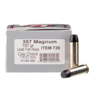 Underwood Ammo .357 Mag Ammunition 20 Rounds Coated HCFN 180 Gr