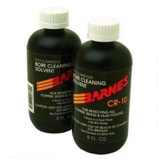 Barnes CR-10 Bore Cleaner Copper And Powder Solvent 8 oz Bottle 30755