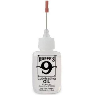 Hoppe's #9 Precision Applicator Tip High Viscosity Lubricating Gun Oil Squeeze Bottle .5 Ounce/14.9mL Bottle