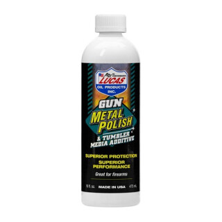 Lucas Oil Gun Metal Polish And Tumbler Media Additive 16 Fl Oz 10880