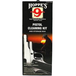 Hoppe's Pistol Cleaning Kit .38/.357/9mm/.380 Caliber Clamshell PCO38