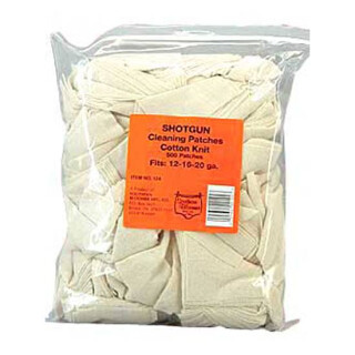 Southern Bloomer Shotgun Cotton Cleaning Patch RIbbed 3"x 3" Bag of 500 #124