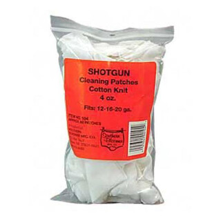 Southern Bloomer Shotgun Cotton Cleaning Patch RIbbed 3"x 3" Bag of 85