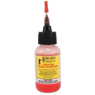 Pro Shot One Step Cleaner Lubricant Protectant 1 oz Bottle 1STEP-1NEEDLE