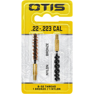 Otis .22 Caliber Bronze And Nylon Bore Brush Set FG-322-NB