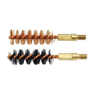 Otis Technology Rifle/Pistol Bore Bush Combo Pack .22 Caliber Bronze Bore Brush/Nylon Bore Brush Threaded 5-40