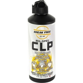 Break Free CLP Cleaner, Lubricant and Preservative 4 Ounce Squeeze Bottle