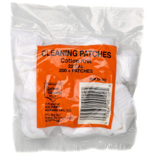 Patches Cleaning .22 Cal over 200 All Cotton Patches Quality