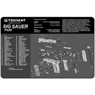 TekMat Sig Sauer P229 Gun Cleaning Mat Neoprene
