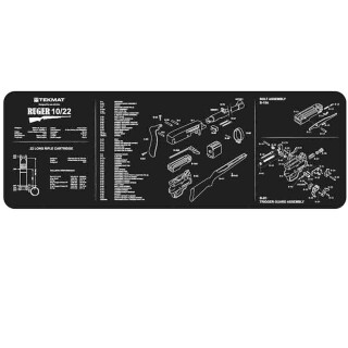 TekMat Gun Cleaning Mat For Ruger 10/22 Neoprene