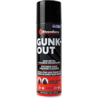 KleenBore Gunk-Out Gun Metal Cleaner and Degreaser 14 Oz Spray Can Multi Function Cap G05A