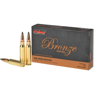PMC Bronze .308 Winchester Ammunition 200 Rounds PSP 150 Grain