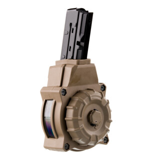 ProMag AR-15 5.7x28mm Polymer Magazine 55 Rounds FDE