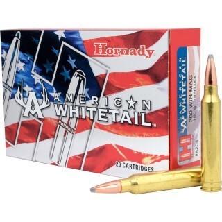 Hornady American Whitetail .300 Win Mag Ammunition 200 Rounds InterLock SP 165 Grains