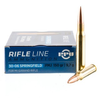 Prvi Partizan .30-06 Springfield Ammunition 20 Rounds FMJ 150 Grain