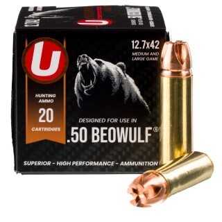 Underwood .50 Beowulf Ammunition 20 Rounds Xtreme Penetrator 350 Grains