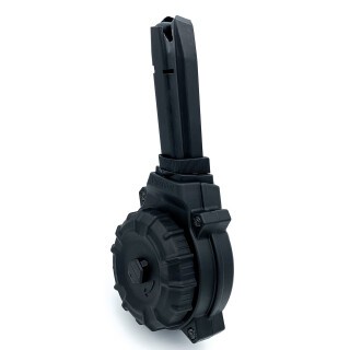 ProMag Browning Hi-Power 9mm Luger Polymer Magazine 50 Rounds Black