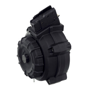 ProMag AK-47 Drum Magazine 7.62x39 50 Rounds Polymer Black