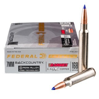Federal 7mm Backcountry Ammunition 20 Rounds LRX 168 Grains