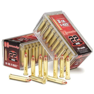 Hornady Varmint Express .22 WMR Ammunition 500 Rounds V-MAX 30 Grain