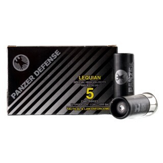 Panzer Defense Lequian HV 12 Gauge Shotshell 250 Rounds 2-3/4" Rifled Slug 1 Ounce