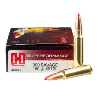 Hornady Superformance .300 Savage Ammunition 20 Rounds SST 150 Grain