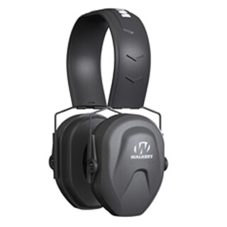 Walker's Game Ear Razor Compact Passive Youth/Women's Folding Earmuffs 23 dB Noise Reduction Rating Black