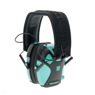 Caldwell E-Max Pro Electronic Earmuffs 23dB NRR Tiffany Blue 1101672
