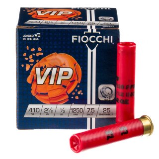 Fiocchi Exacta Target .410 Ammunition 25 Rounds 2-1/2" #7.5 Lead 1/2oz