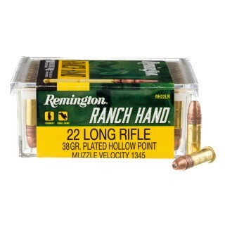 Remington Ranch Hand .22 LR Ammunition 5000 Rounds CPHP 38 Grains