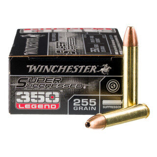 Winchester Super Suppressed .350 Legend Ammunition 20 Rounds 255 Grain