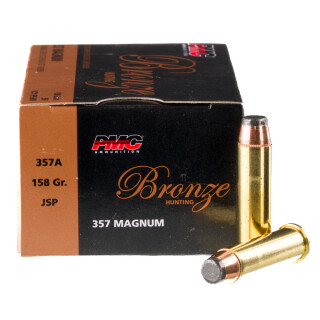 PMC Bronze .357 Magnum Ammunition 1000 Rounds JSP 158 Grain 