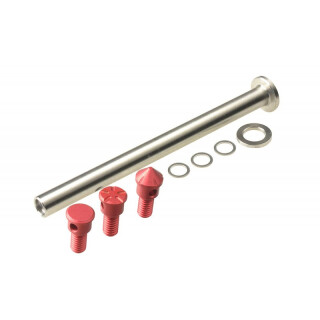 Strike Industries Modular Guide Rod Aluminum/Stainless Red For Glock 17/22 Gen 3 SI-G-MGR-S-RED                         