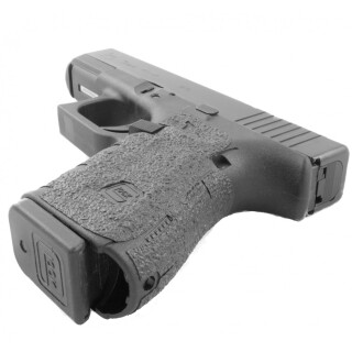 TALON Grips for Glock Gen4 19/23/25/32/38 No Backstrap Rubber Adhesive Black 110R
