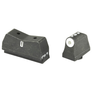 XS Sight Systems DXT Big Dot Suppressor Height Night Sights for Glock 17/19/22/23 Green Tritium Front/Tritium Rear Matte Black