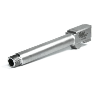 SGM Tactical Match Grade Barrel For Glock 17 Threaded Stainless SGMTGB17TS